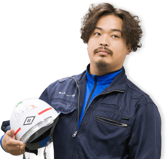 株式会社 中央組 入社6年目 河地 秀宜